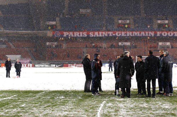 Snowed in stadiums